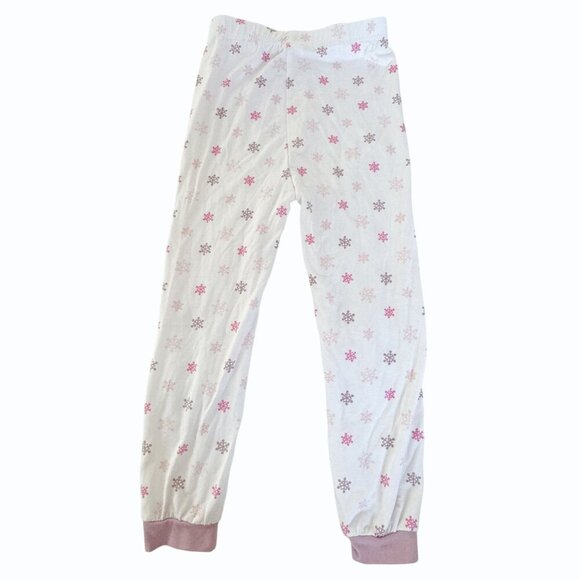 Milkberry Toddler‎ 3T Girl Bamboo Pajama Bundle 2 Sets + Socks Pink Snowman Dots - Picture 5 of 11